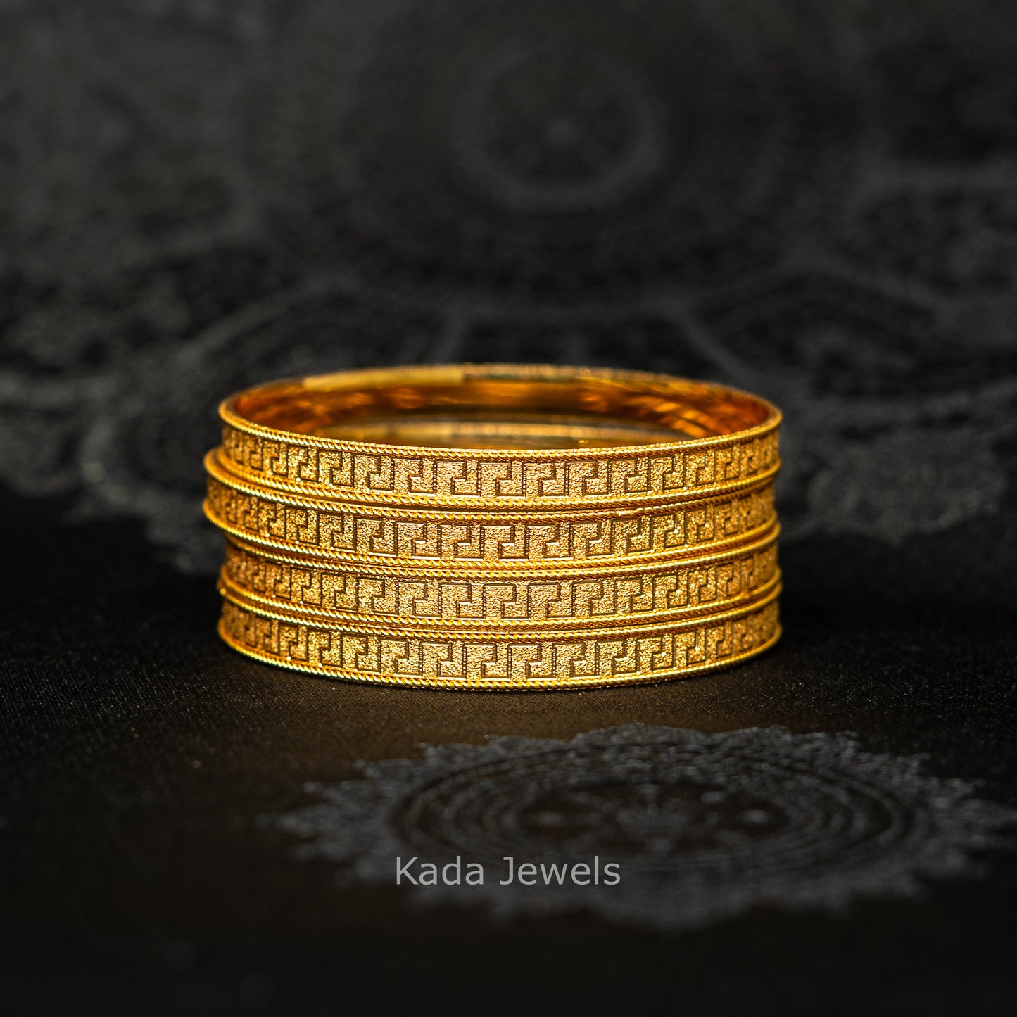 Gold Plated Designer Women’s Kada
