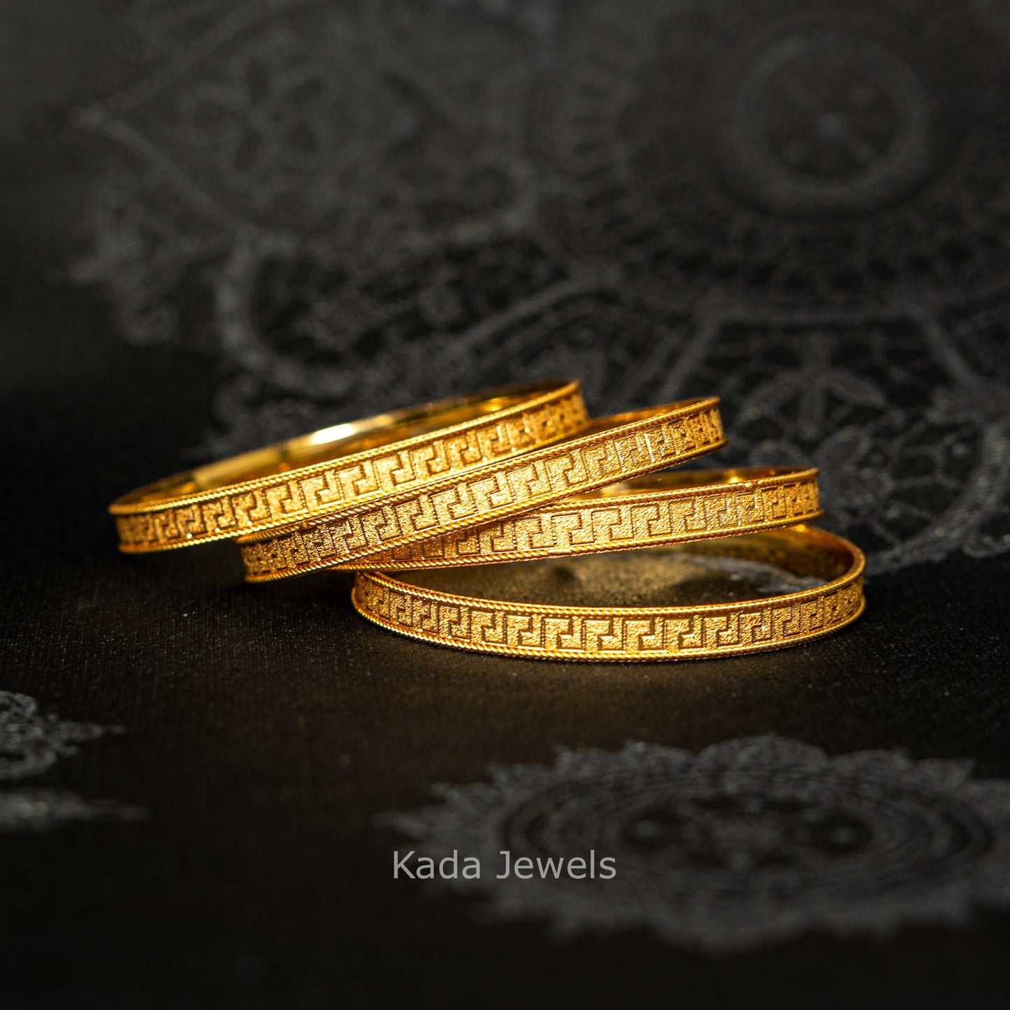 Gold Plated Designer Women’s Kada