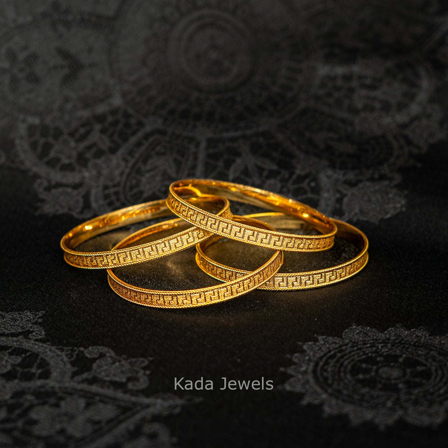 Gold Plated Designer Women’s Kada