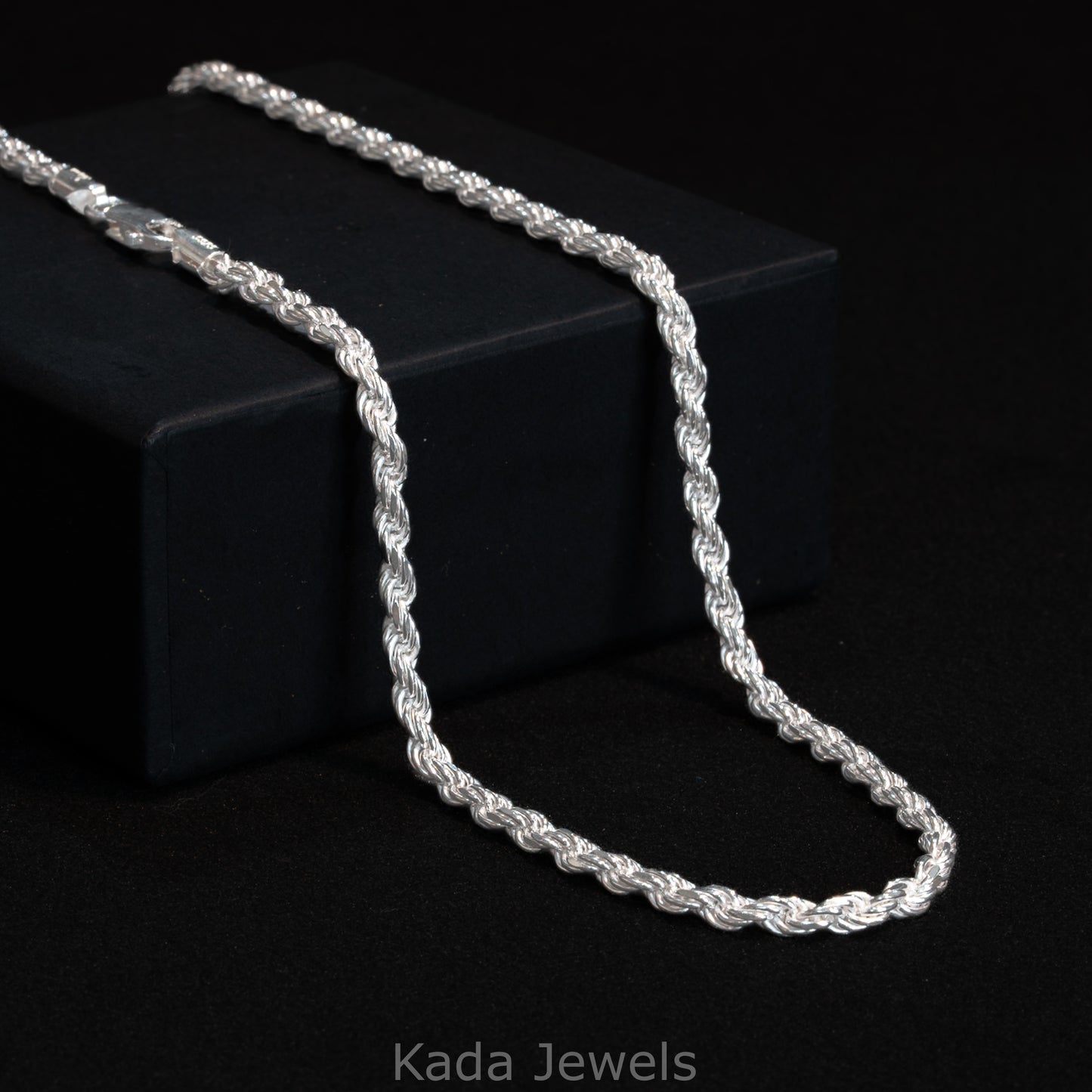 3.5MM 925 Silver Rope Chain