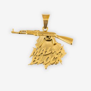 Malwa Block Pendant