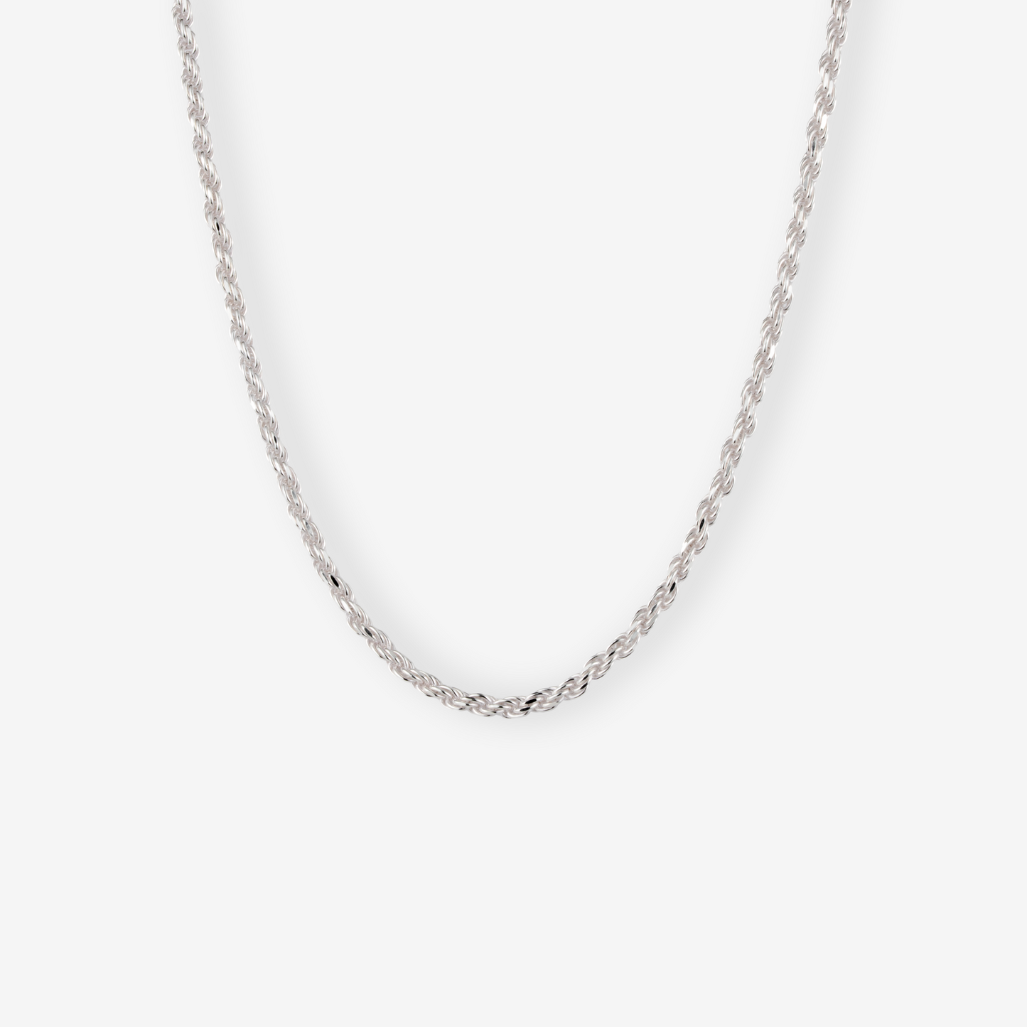 3.5MM 925 Silver Rope Chain