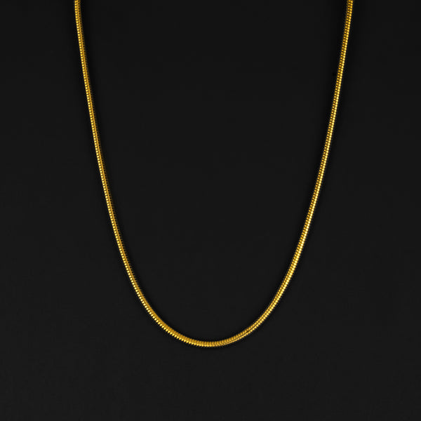 3MM Classic Gold Snake Chain