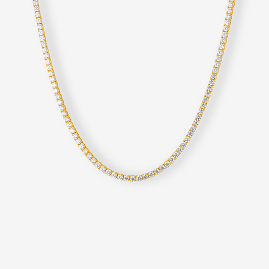 3mm Moissanite Tennis Chain (Made To Order)