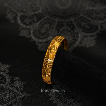 Wide Khanda Maze Kada