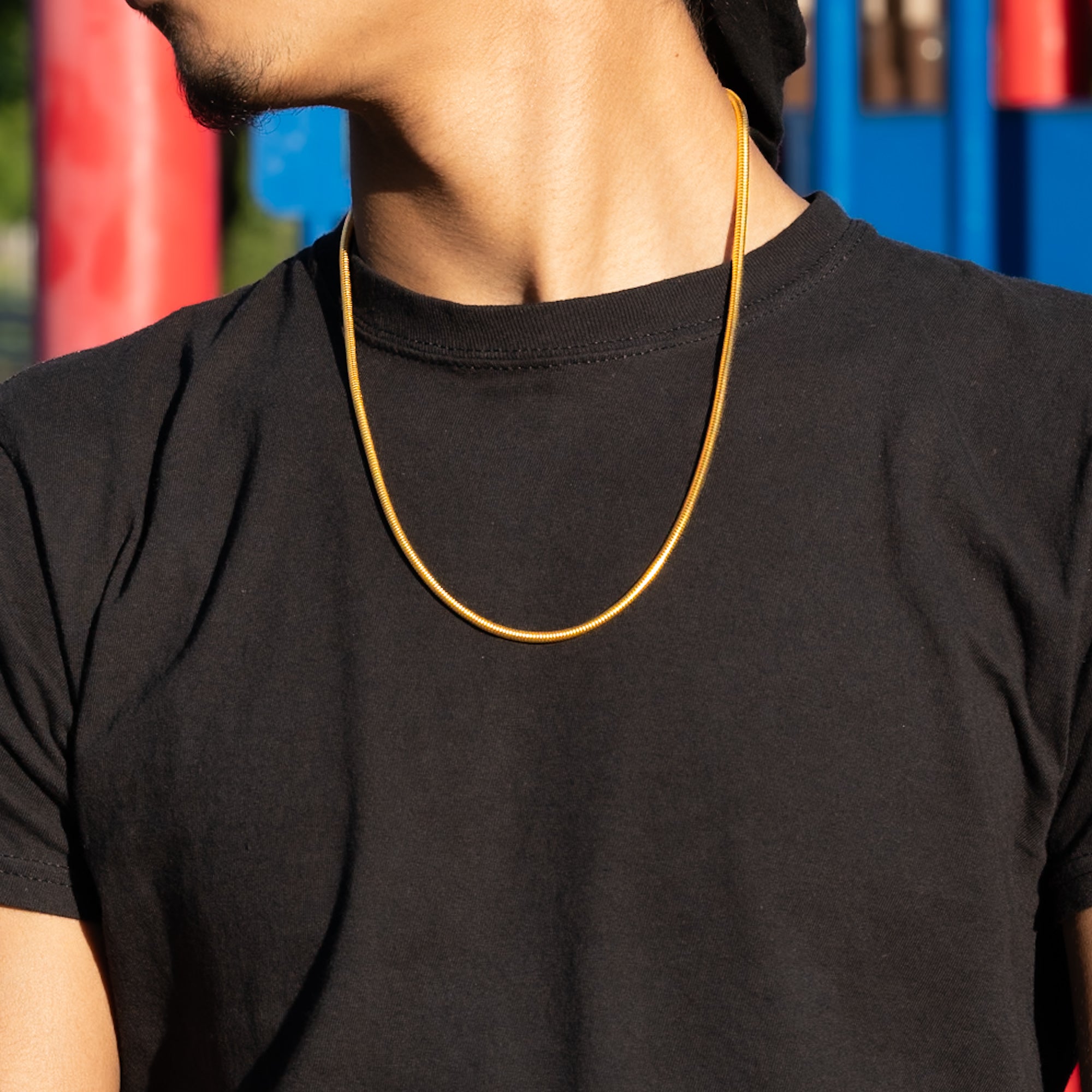 3MM Classic Gold Snake Chain
