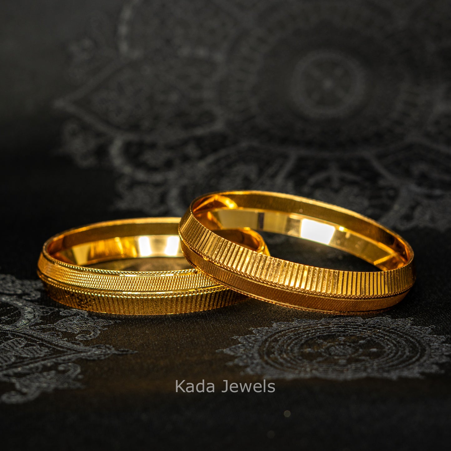 Wide Two Patterned Kada