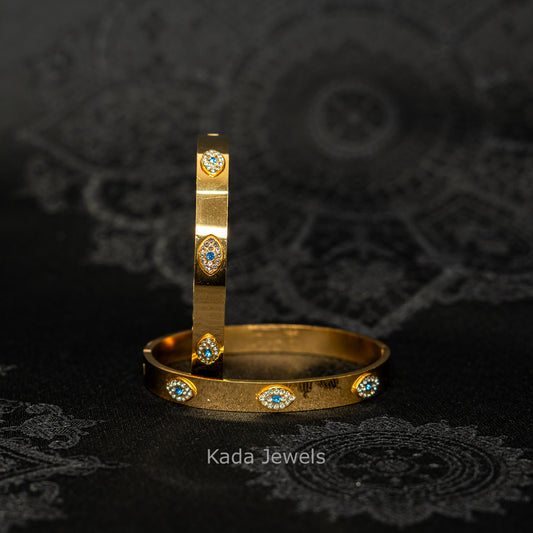 Celeste Gold Bangle