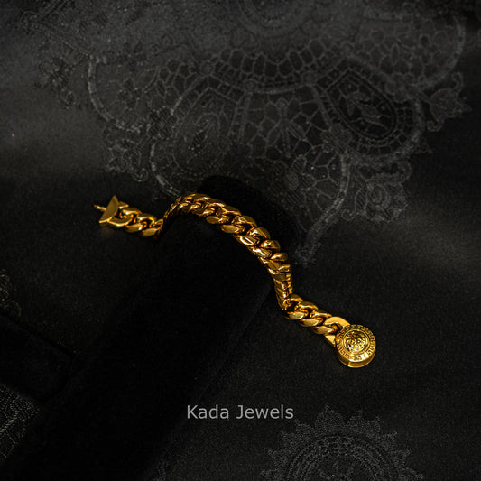 Lion Cuban Link Bracelet