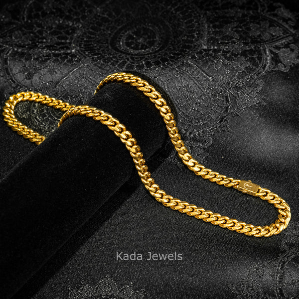 8mm Miami Cuban Link Chain