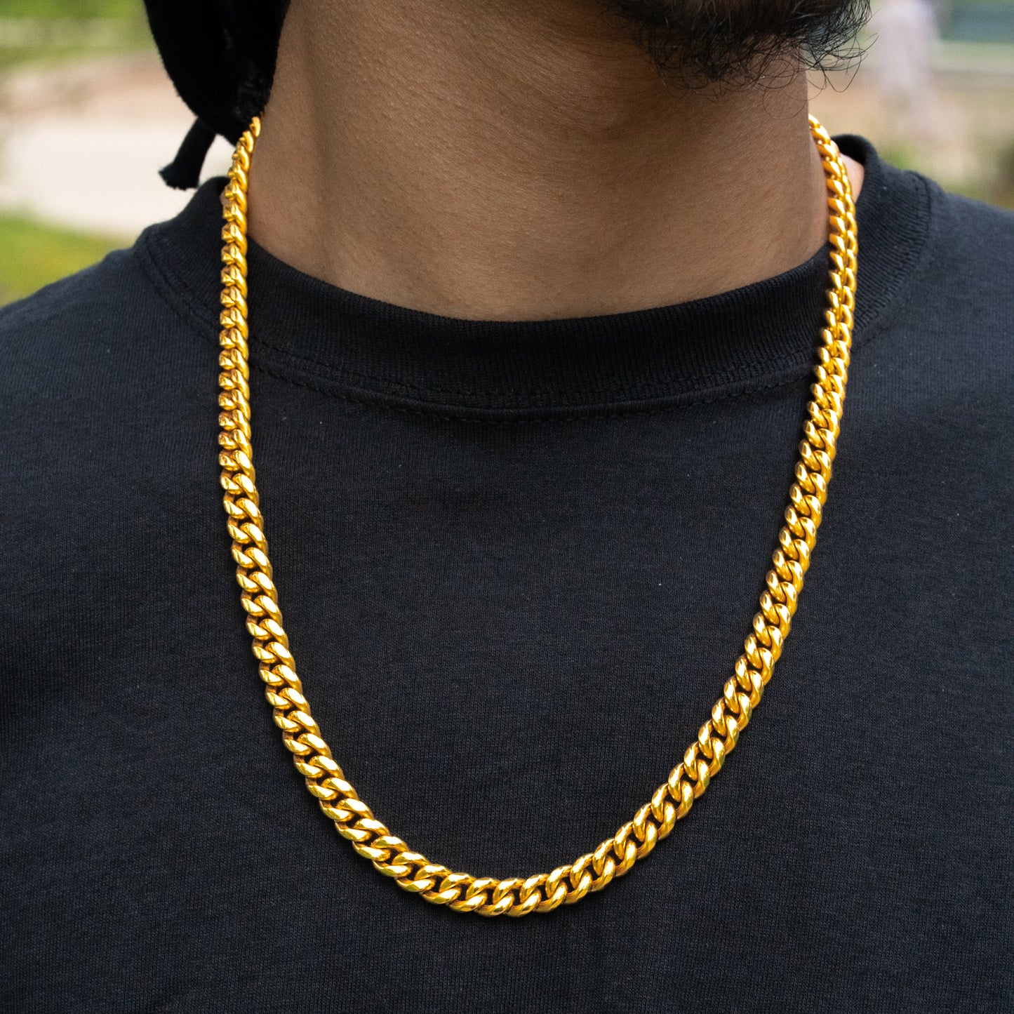 8mm Miami Cuban Link Chain