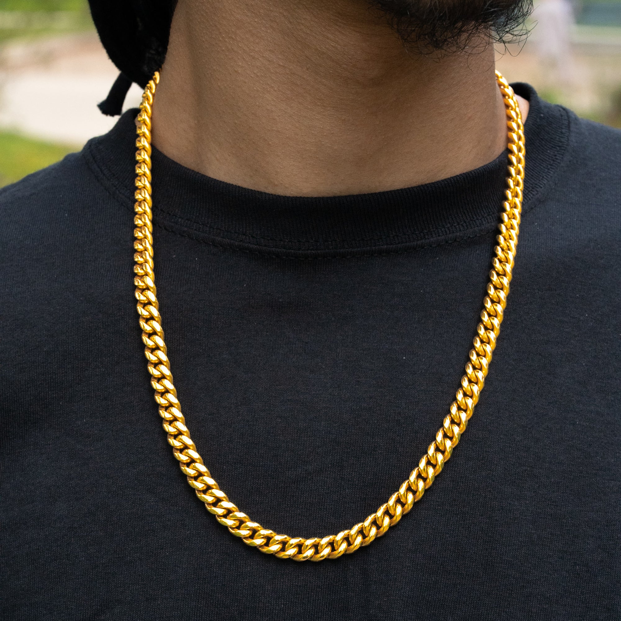 8mm Miami Cuban Link Chain