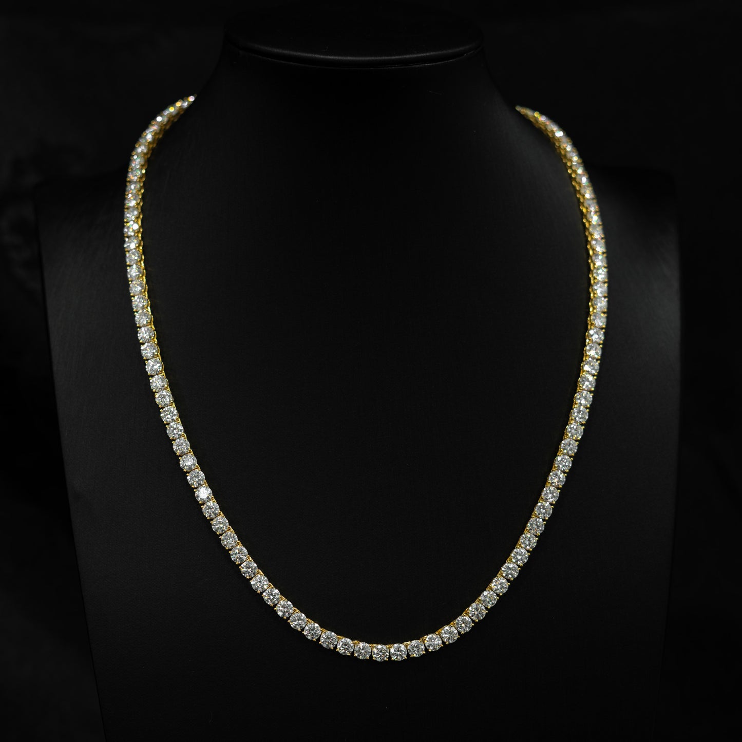 5mm Moissanite Tennis Chain