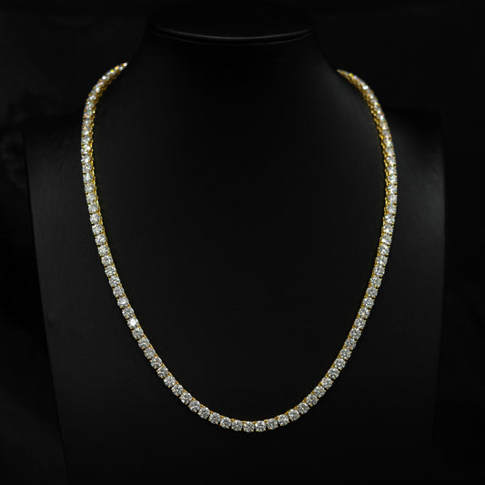 5mm Moissanite Tennis Chain
