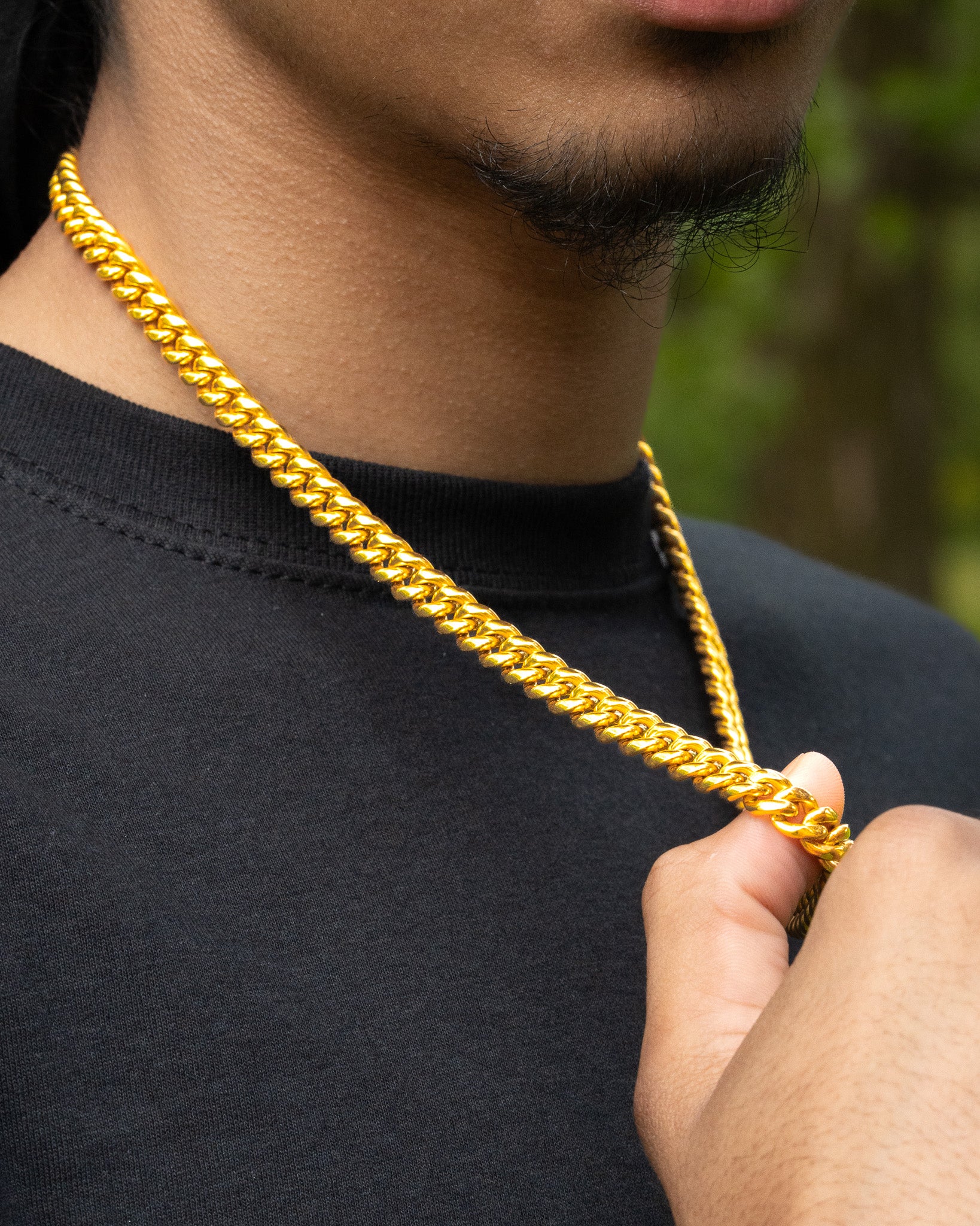 Kada Jewels pendant being worn