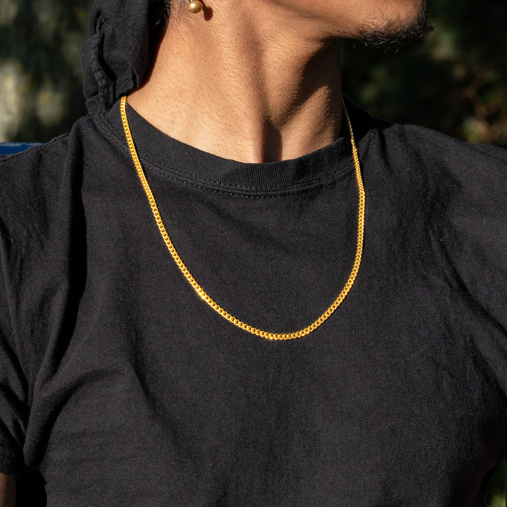3mm Miami Cuban Link Chain