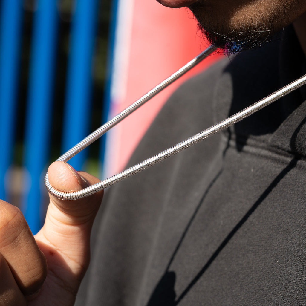3MM Classic Silver Snake Chain