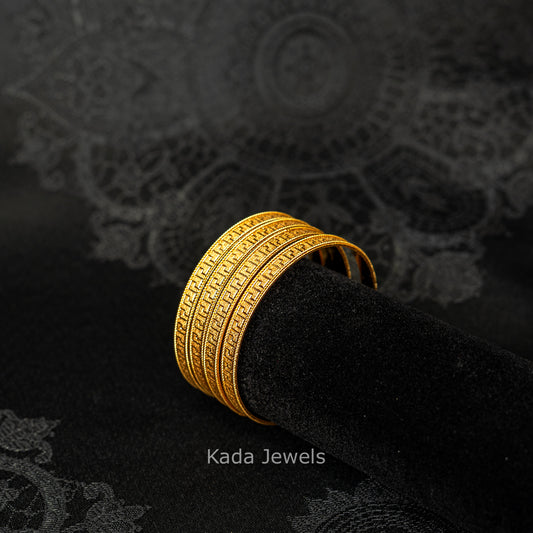 Gold Plated Designer Women’s Kada