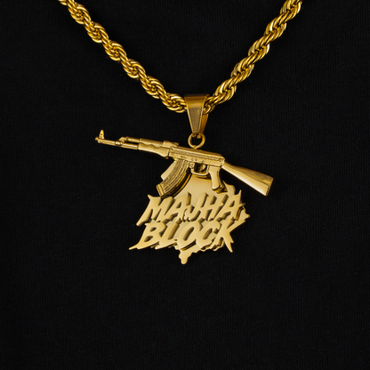 Majha Block Pendant