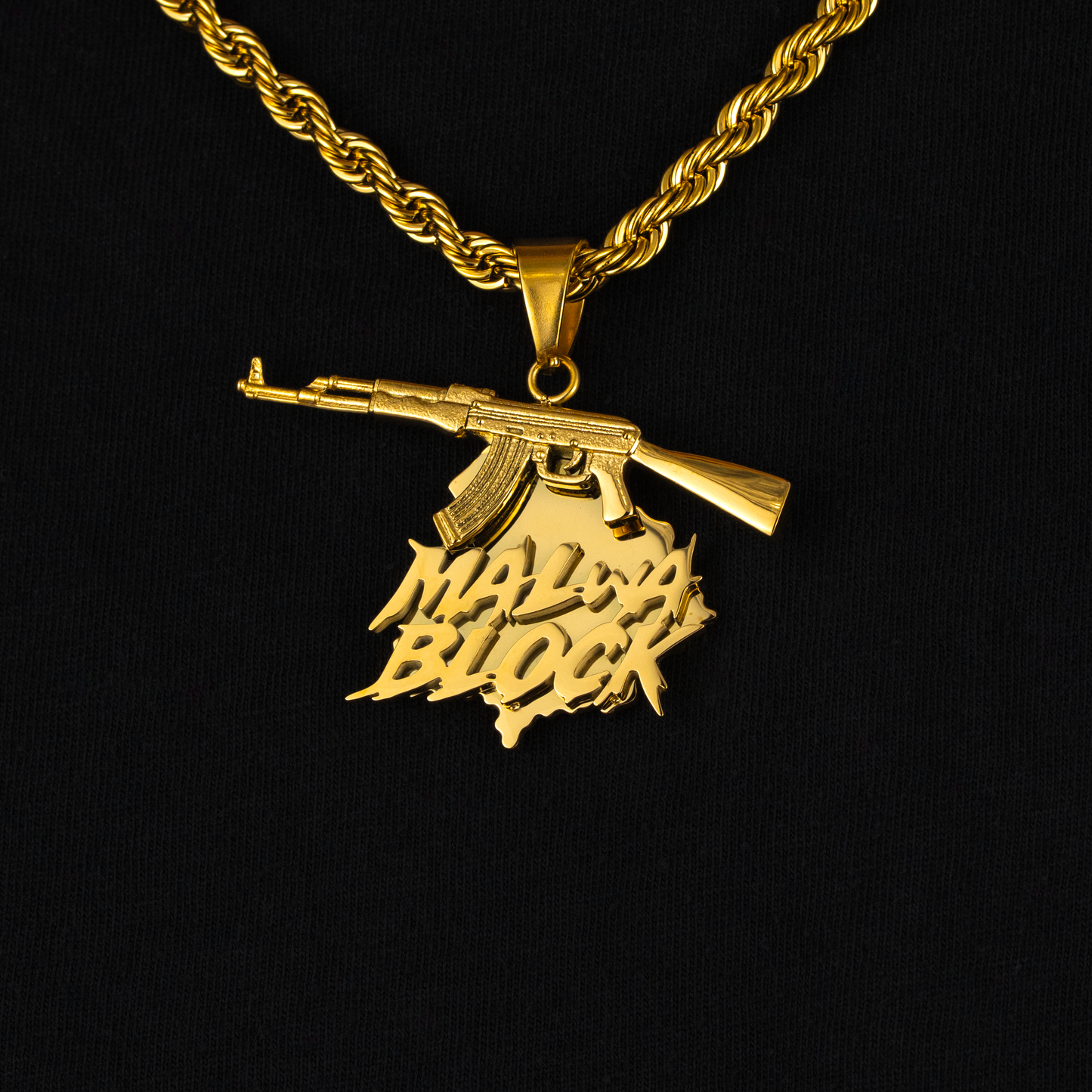 Malwa Block Pendant