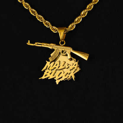 Malwa Block Pendant