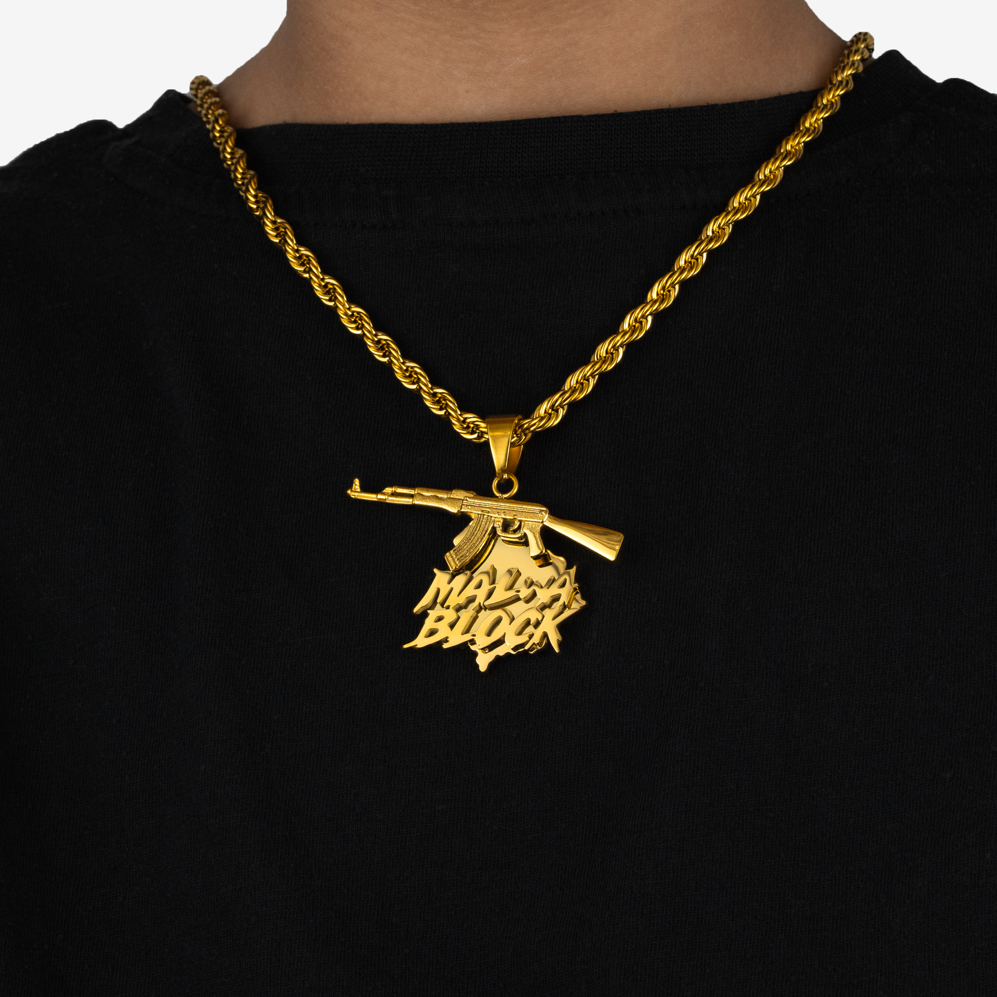 Malwa Block Pendant